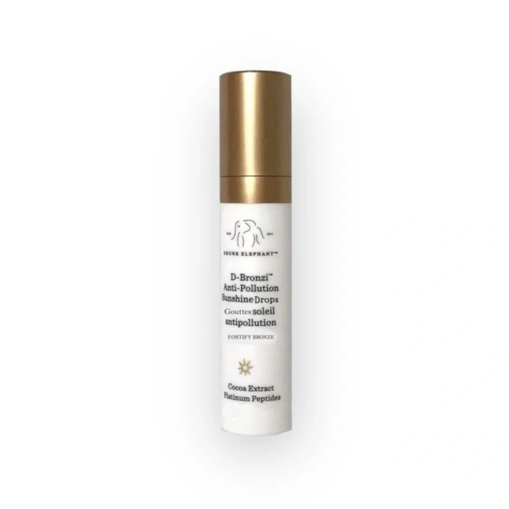 new Drunk Elephant ☀︎︎ D-Bronzi Anti-Pollution Bronzing Drops ☀︎︎ Luxury Travel